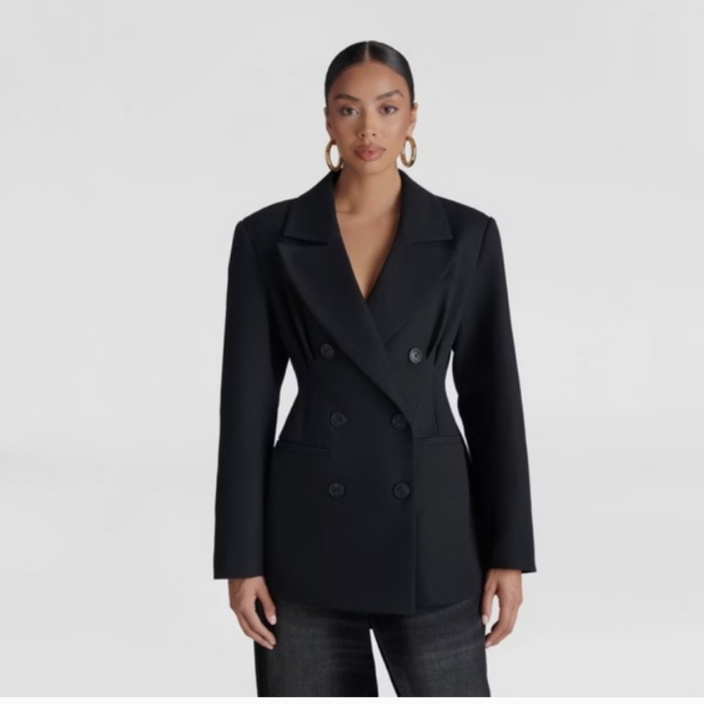 ❤️‍🔥KBB by Kahlana Women's Black Corset Blazer XS New With Tags